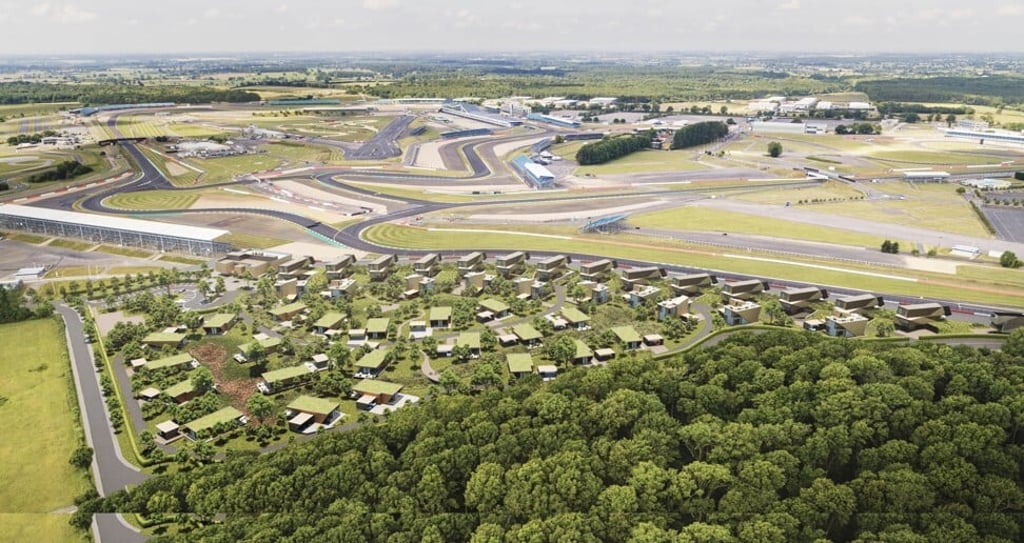 Escapade Silverstone masterplan offers rooms with a vroom. Photo: Escapade Living