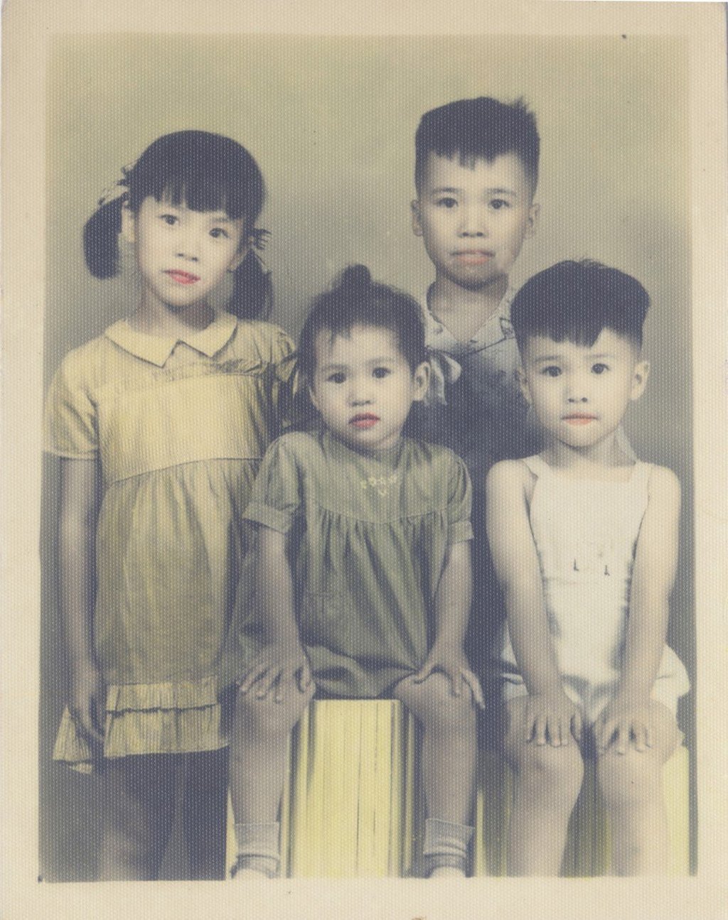 Liang (front left) with her siblings. Photo: courtesy of Evelyna Liang Kan Liang (front left) with her siblings. Photo: courtesy of Evelyna Liang Kan