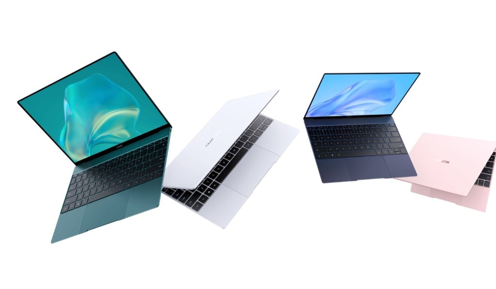 Huawei’s new MateBook X gets rid of the cooling fan to cut down on noise. Photo: Huawei Huawei’s new MateBook X gets rid of the cooling fan to cut down on noise. Photo: Huawei
