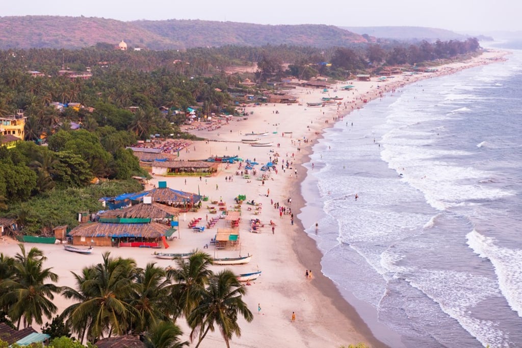 Goa has long been a magnet for travellers, but the pandemic has meant that large get-togethers are now banned. Photo: Shutterstock Goa has long been a magnet for travellers, but the pandemic has meant that large get-togethers are now banned. Photo: Shutterstock