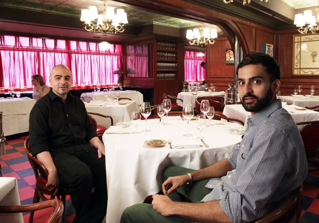 From left, Christopher Mark and Syed Asim Hussain, co-founders of Black Sheep Restaurants. Photo: SCMP