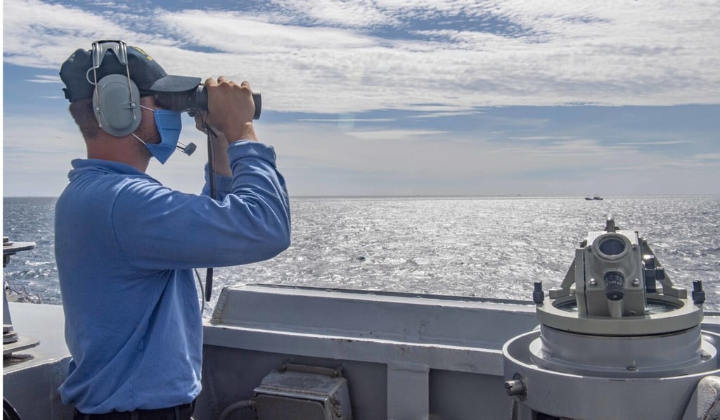 The USS Mustin conducted a routine transit through the Taiwan Strait on Tuesday. Photo: US Navy