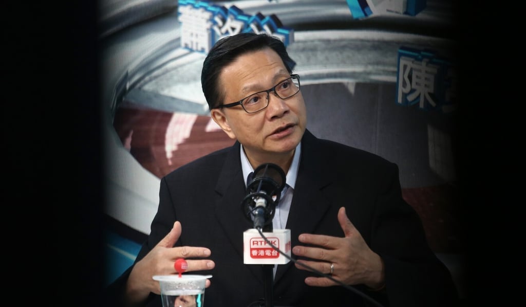 Former transport and housing minister Anthony Cheung. Photo: Jonathan Wong