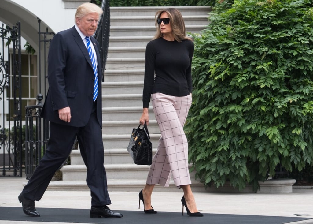 Melania Trump loves her Hermes Birkin so much it started a meme how many of the coveted luxury handbags does she own and worth how much South China Morning Post