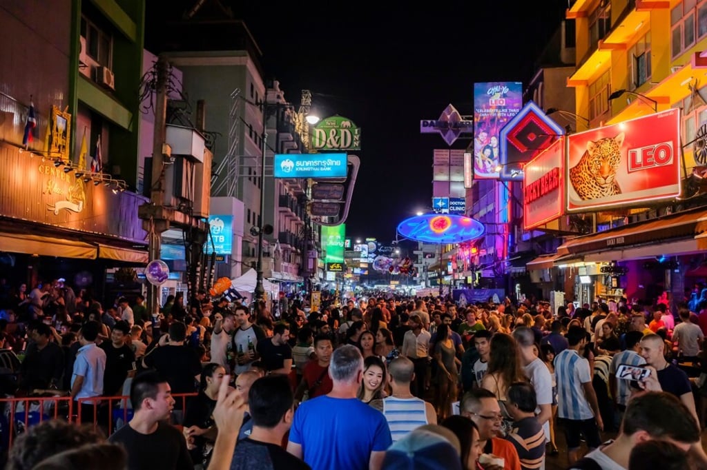 Khao San Road, Bangkok, beloved by backpackers in better days. Photo: Shutterstock Khao San Road, Bangkok, beloved by backpackers in better days. Photo: Shutterstock