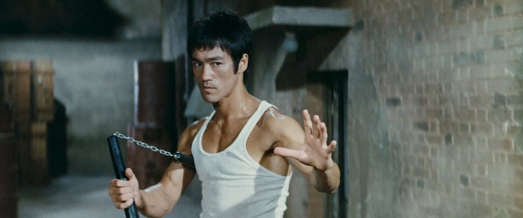 Bruce Lee in a still from The Way of the Dragon (1972). Photo: Criterion Collection