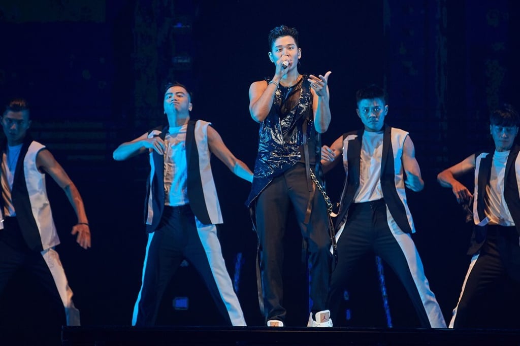 Chou performs live in Taipei last weekend. All 42,000 tickets to Chou’s four concerts sold out within 15 minutes of going on sale. Chou performs live in Taipei last weekend. All 42,000 tickets to Chou’s four concerts sold out within 15 minutes of going on sale.