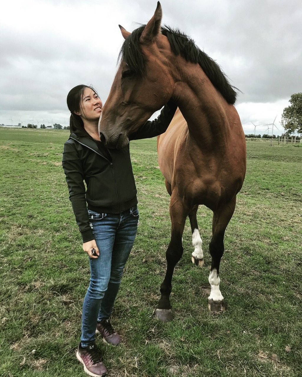 Raena Leung said her love of animals was kindled young. Photo: Handout