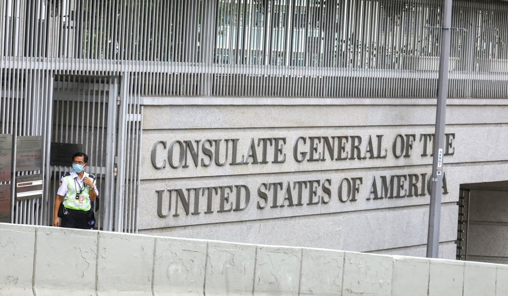 The victim returned to the US consulate in Central after the assault, and a colleague called emergency services. Photo: Dickson Lee