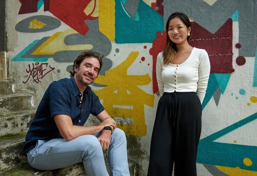 Maxime Vanhollebeke (left) and Cynthia Cheng, founders of Hong Kong Shifts. Photo: Bradley Aaron Maxime Vanhollebeke (left) and Cynthia Cheng, founders of Hong Kong Shifts. Photo: Bradley Aaron