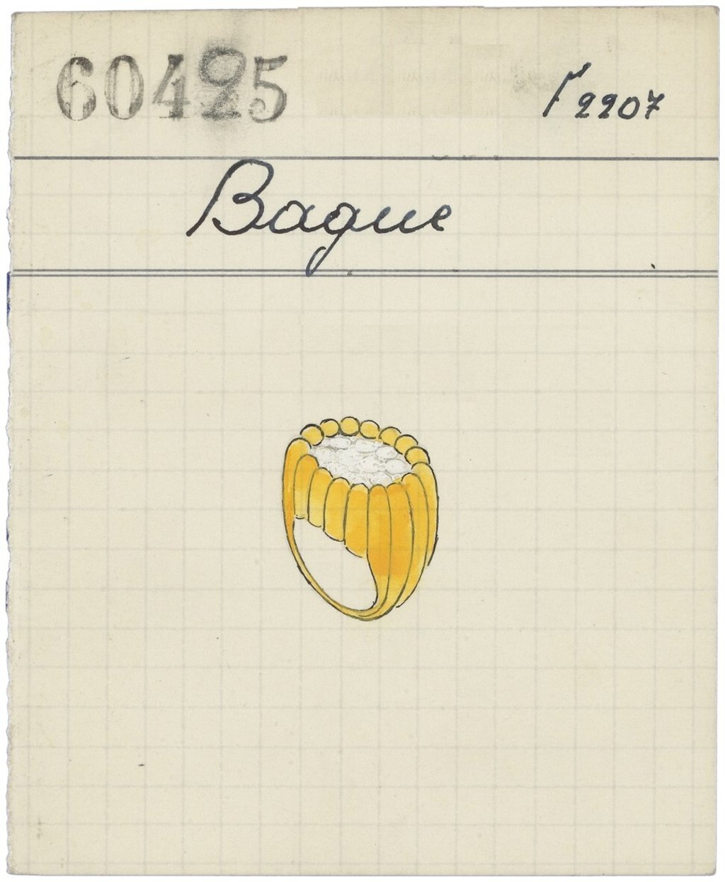 The packed diamonds are intended to create the appearance of a single, much larger gem. The packed diamonds are intended to create the appearance of a single, much larger gem.