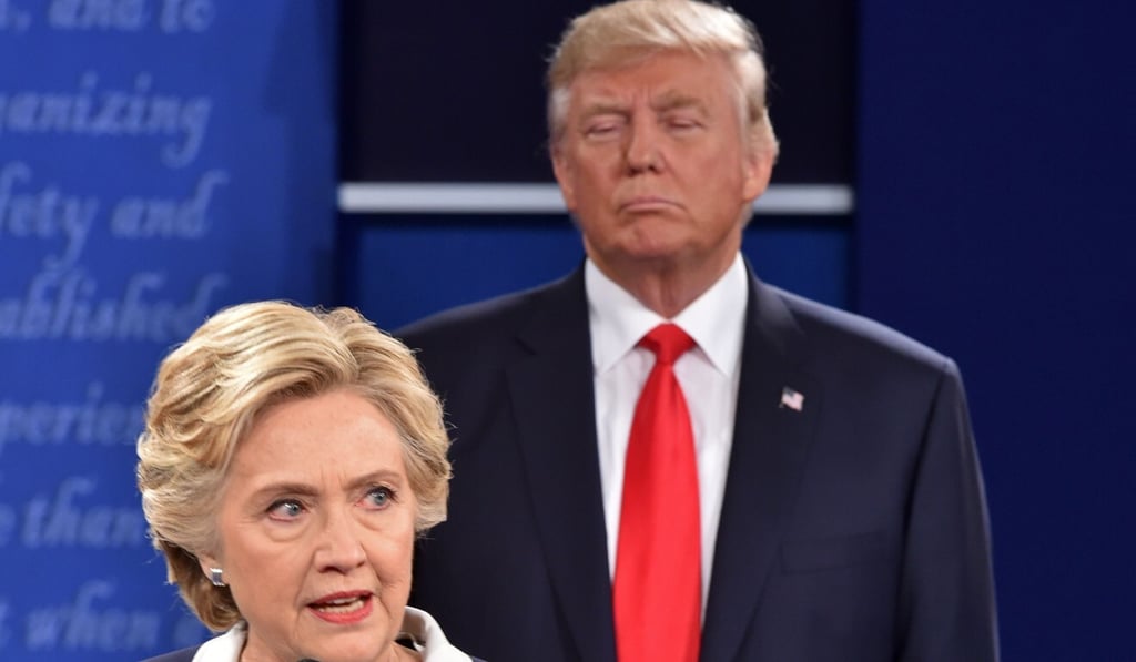 Donald Trump and Hillary Clinton in one of their debates. Photo: AFP Donald Trump and Hillary Clinton in one of their debates. Photo: AFP