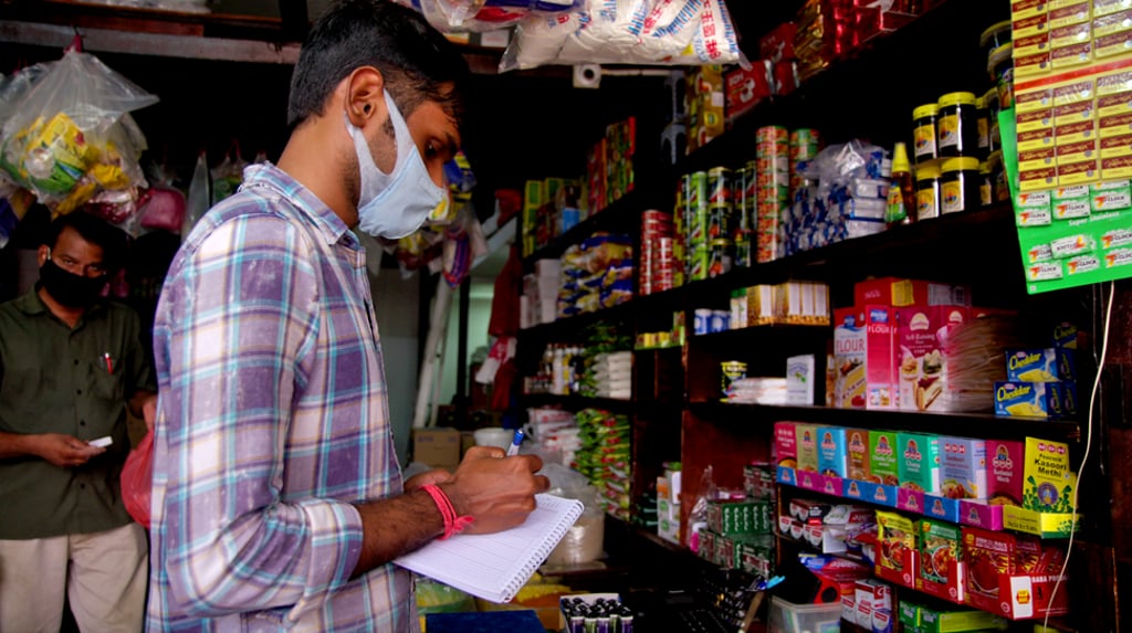 Mama shops, or general stores, such as ARV Stores (above) – typically situated beneath Singapore’s high-rise blocks of flats – were common during the 1980s and early ’90s.
