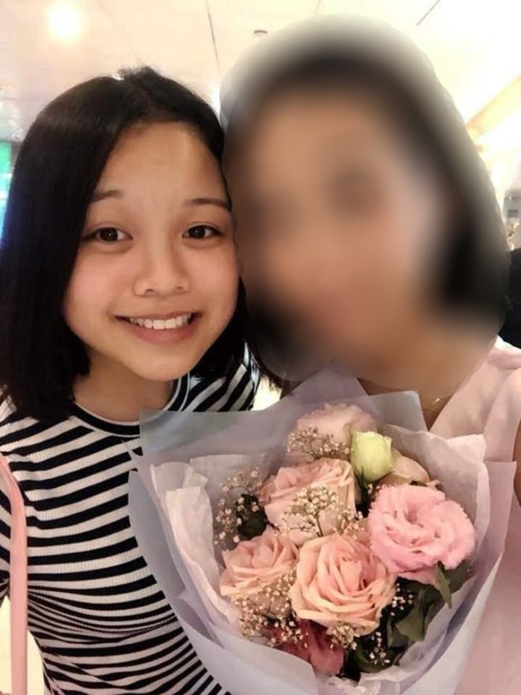 Hong Kong girl Chan Yin-Lam, who was found dead at sea last September aged 15, with her mother Ho Pui-yee. Photo: Handout