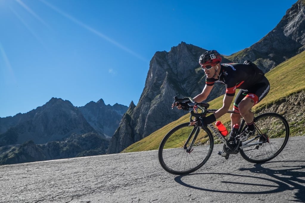 Steep hill roads provide a challenge for cyclists and a visual treat for viewers. Photo: Steve Thomas Steep hill roads provide a challenge for cyclists and a visual treat for viewers. Photo: Steve Thomas