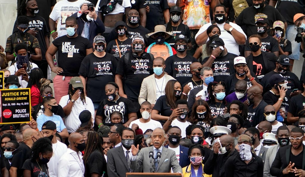 Anti Racist Action Protesters flock to US capital for mass anti-racism march on ...