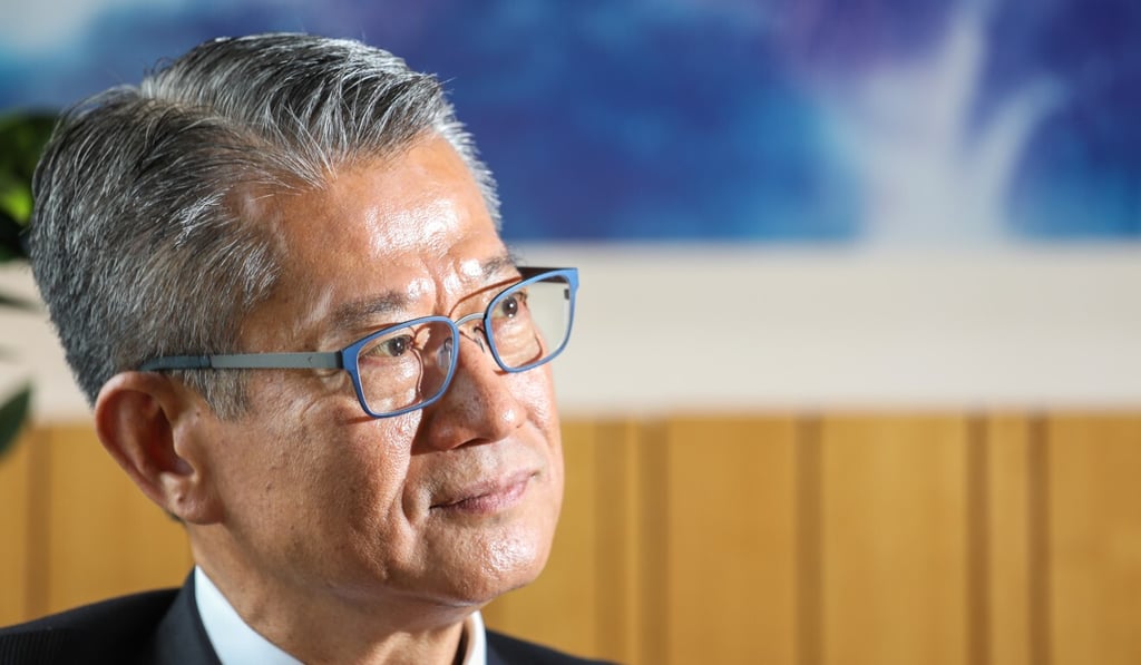 Financial Secretary Paul Chan said more relief was coming for a city battered by the Covid-19 pandemic, but that it would need to be done prudently given possible storm clouds ahead. Photo: Nora Tam