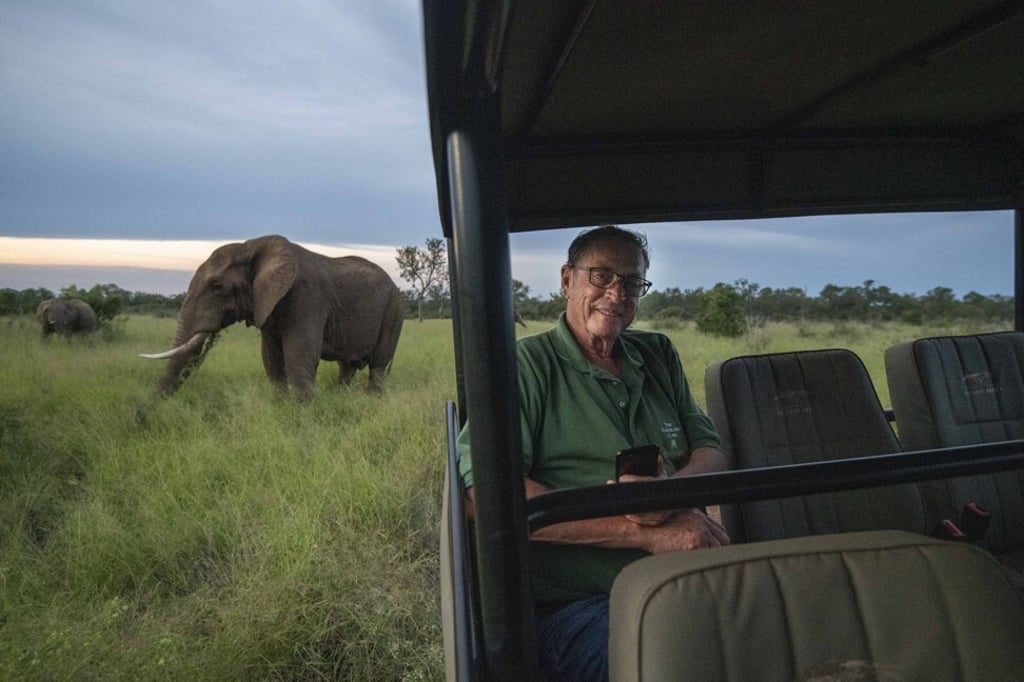 Michael Ashcroft in South Africa during his investigations into the lion-bone trade last year. Photo: Red Door News / Michael Ashcroft