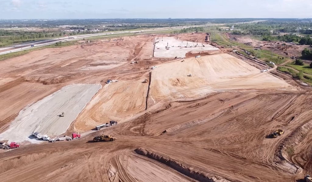 The site of Tesla’s fifth Gigafactory in Austin, Texas. Photo: Twitter