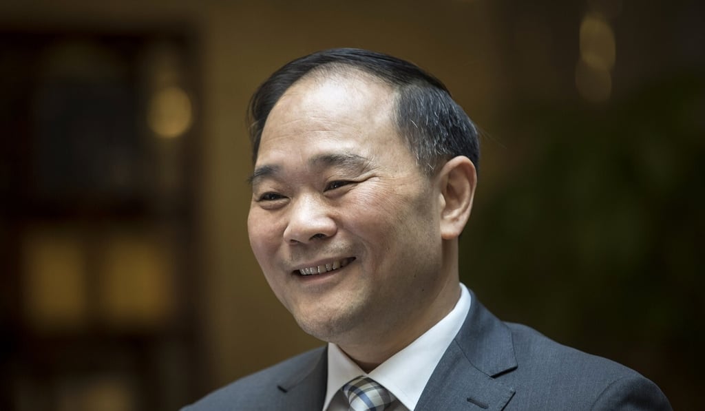 Li Shufu controls Geely Automobile Holdings. Photo: Bloomberg Li Shufu controls Geely Automobile Holdings. Photo: Bloomberg