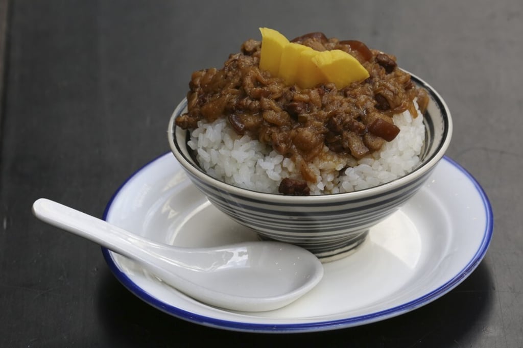 Lu rou fan – minced pork rice – is a dish that Yu prepares at Ho Lee Fook. Photo: Jonathan Wong