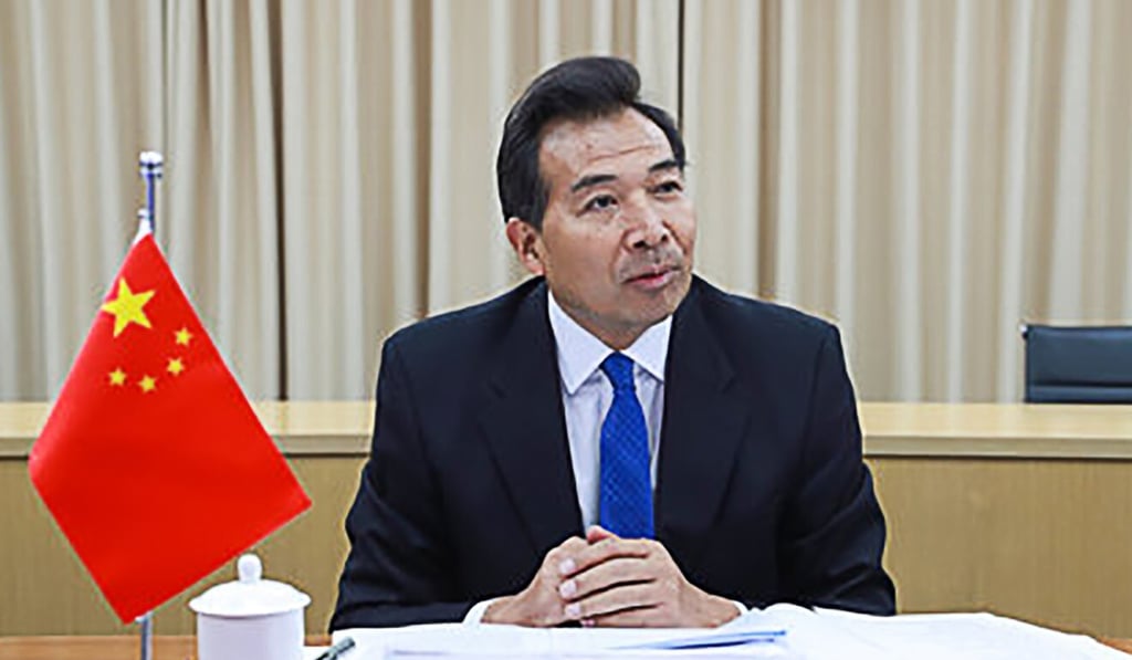 Luo Zhaohui said the US was the root of the problems in the South China Sea. Photo: Weibo