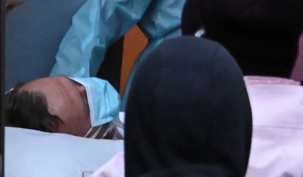 Alexei Navalny after he fell ill in Russia. Photo: Reuters