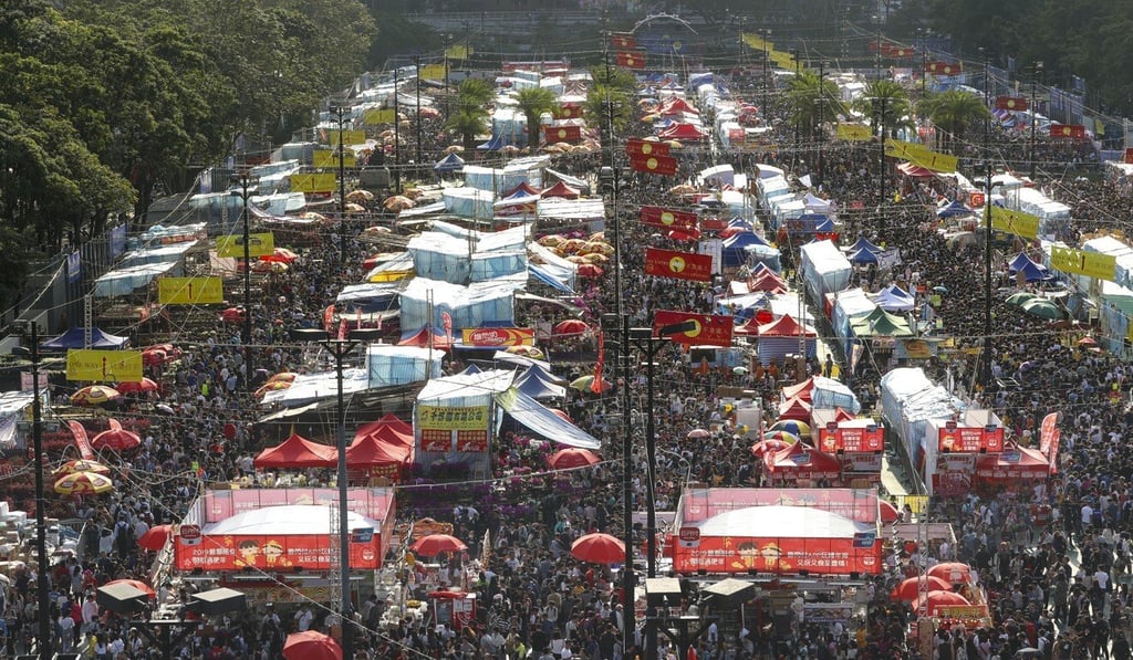 In 2018, the winning bid for the biggest and most coveted fishball stand space at Victoria Park’s Lunar New Year fair was HK$520,000. Photo: Edmond So