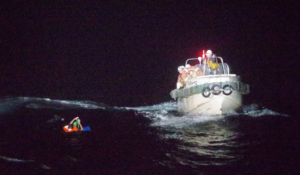 A Filipino crew member believed to have been onboard Gulf Livestock 1. Photo: Reuters
