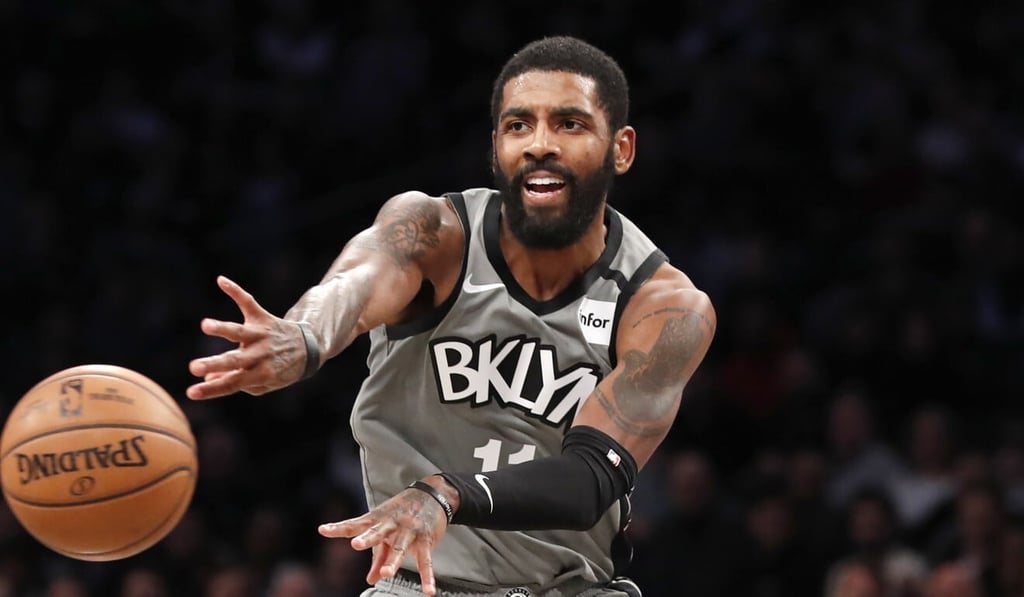 Brooklyn Nets guard Kyrie Irving joined from Boston Celtics in 2019. Photo: AP