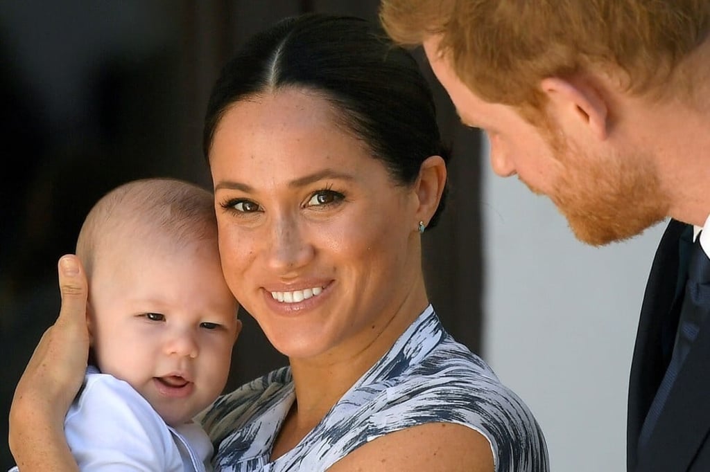 Britain's Prince Harry and his wife Meghan, Duchess of Sussex, holding their son Archie, in Cape Town, South Africa, September 2019. Photo: Reuters Britain's Prince Harry and his wife Meghan, Duchess of Sussex, holding their son Archie, in Cape Town, South Africa, September 2019. Photo: Reuters