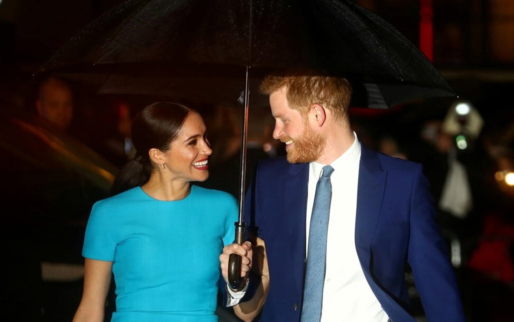 Britain's Prince Harry and wife Meghan Markle, Duchess of Sussex, arrive at the Endeavour Fund Awards in London, March 5, 2020. Photo: Reuters Britain's Prince Harry and wife Meghan Markle, Duchess of Sussex, arrive at the Endeavour Fund Awards in London, March 5, 2020. Photo: Reuters
