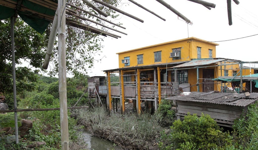 Activists claim the development, despite reserving about 95 per cent of the site area as wetland nature reserve, would still be too detrimental to the area. Photo: K.Y. Cheng Activists claim the development, despite reserving about 95 per cent of the site area as wetland nature reserve, would still be too detrimental to the area. Photo: K.Y. Cheng