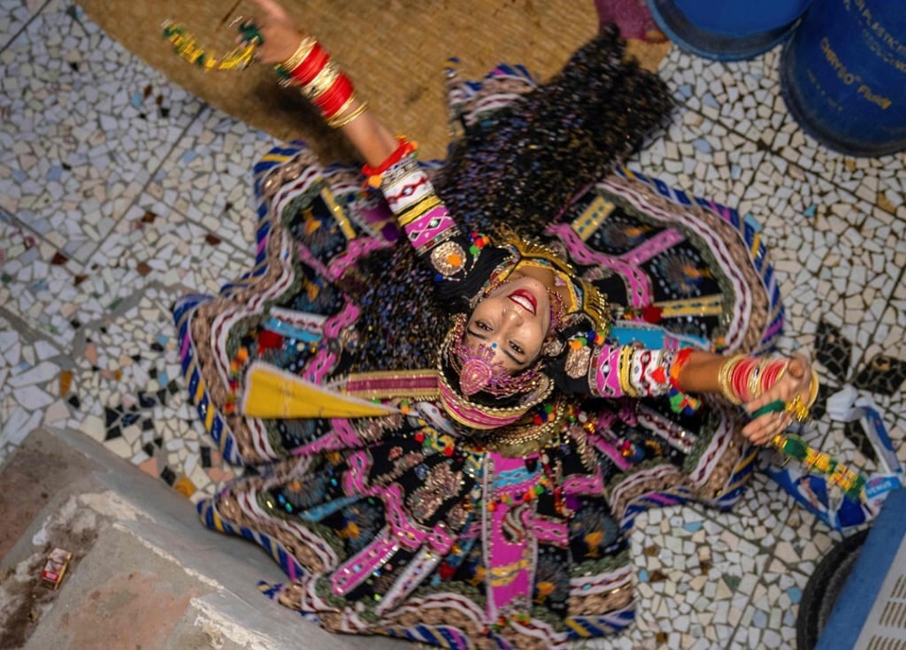 Kalbeliya gypsy dancer Aasha Sapera. Photo: Sunil Verma/AFP Kalbeliya gypsy dancer Aasha Sapera. Photo: Sunil Verma/AFP