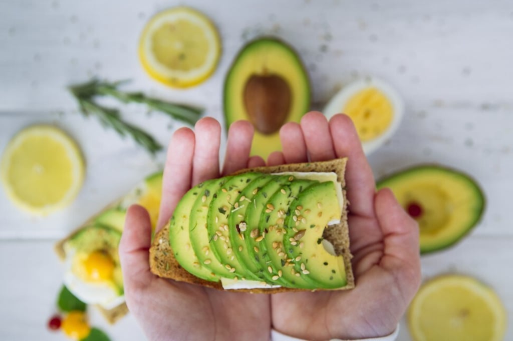 Most of the fat in avocados is healthy monounsaturated fat – the good fat – which helps to lower the bad cholesterol. Photo: Shutterstock Most of the fat in avocados is healthy monounsaturated fat – the good fat – which helps to lower the bad cholesterol. Photo: Shutterstock