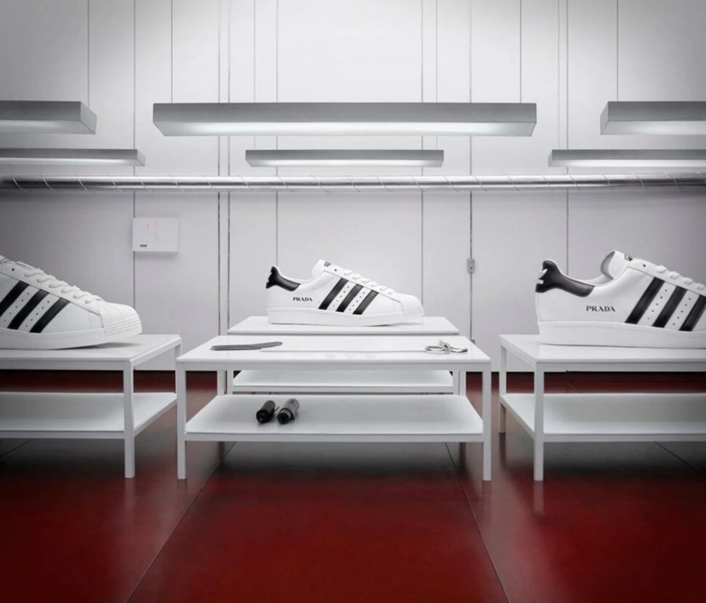 国内発送!VIP先行販売PRADA x ADIDAS SUPERSTAR Core White adidas Prada x Superstar 'Core White' adidas Release FW6683