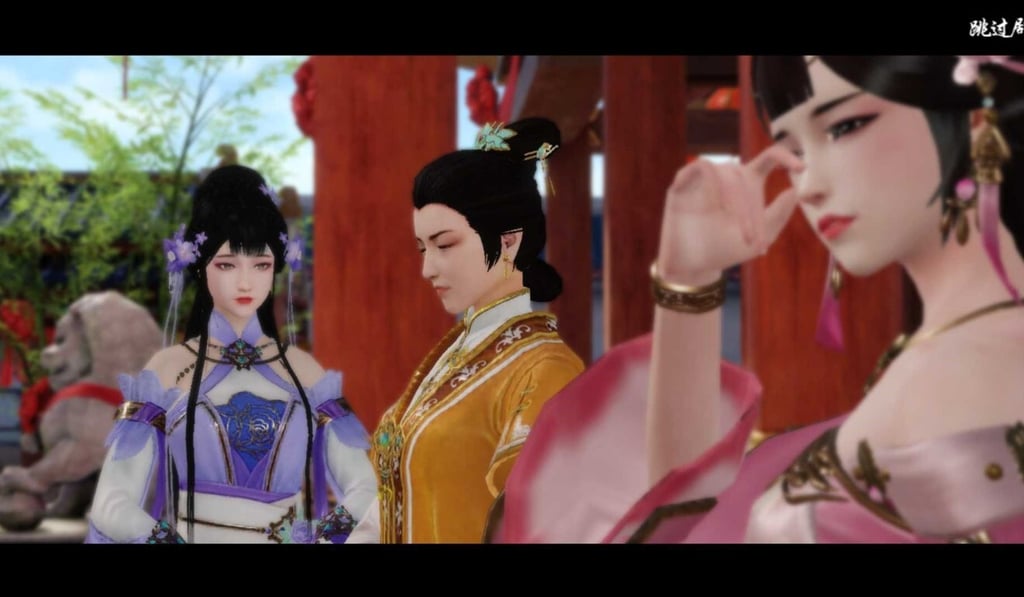 Fate of the Empress lets people play as both male and female characters, engaging in conversations that often feel like a Chinese court intrigue soap opera. Photo: Friendtimes