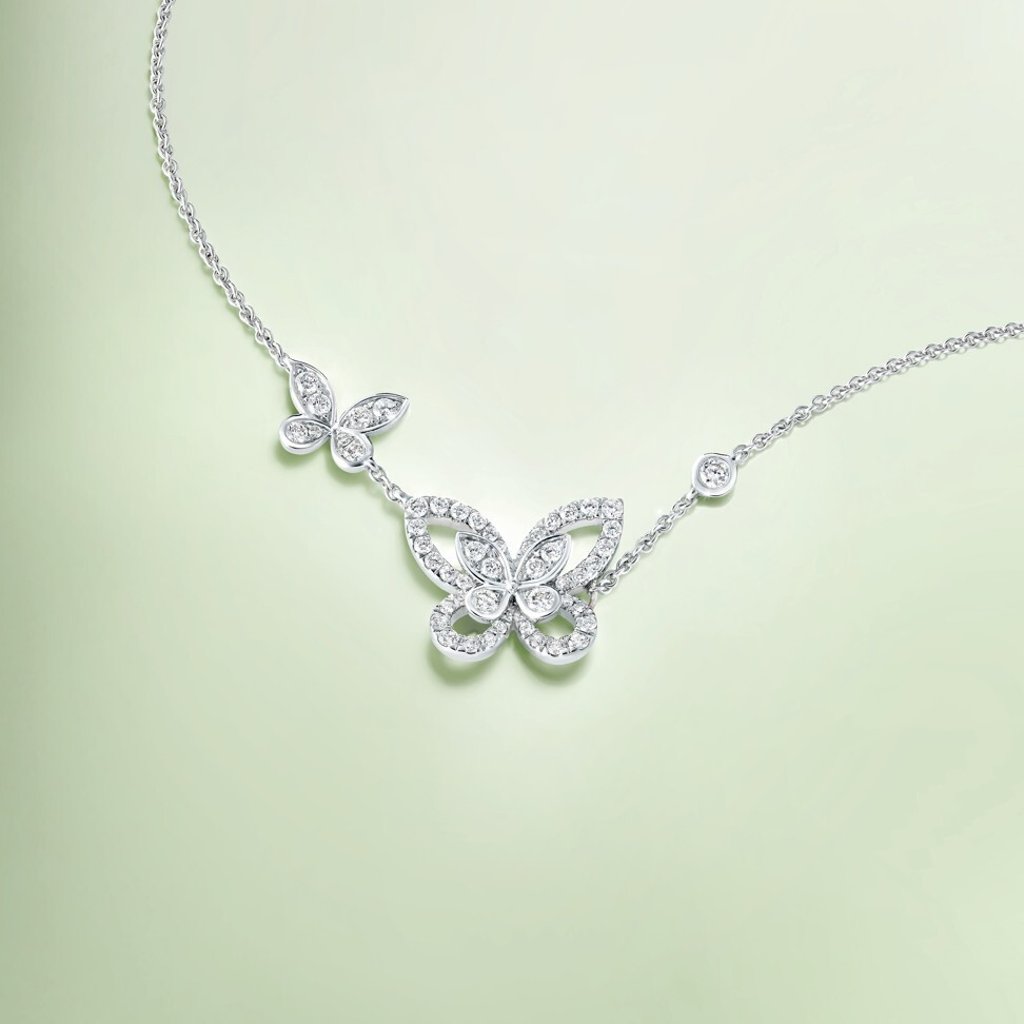 Graff's new Butterfly Silhouette Collection. Photo: Graff