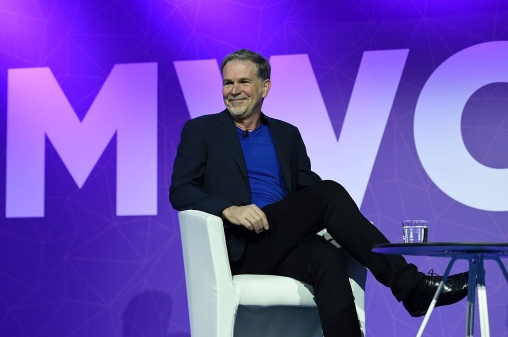 Founder and CEO of Netflix, Reed Hastings, during the Mobile World Congress in Barcelona in February 2017. Photo: AFP Photo Founder and CEO of Netflix, Reed Hastings, during the Mobile World Congress in Barcelona in February 2017. Photo: AFP Photo