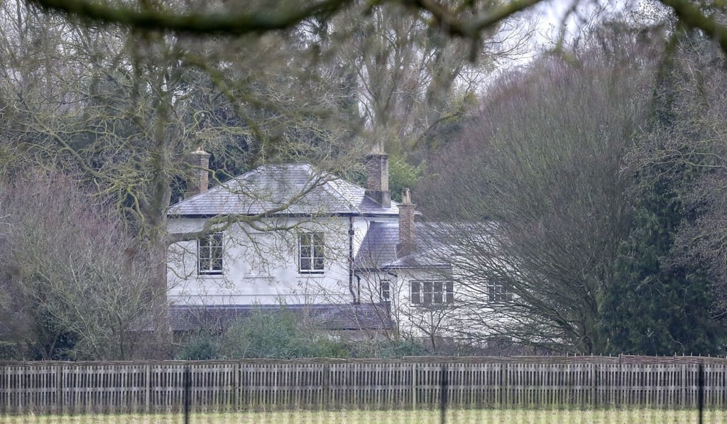 A general view of Frogmore Cottage on the Home Park Estate, Windsor in January. Photo: AP