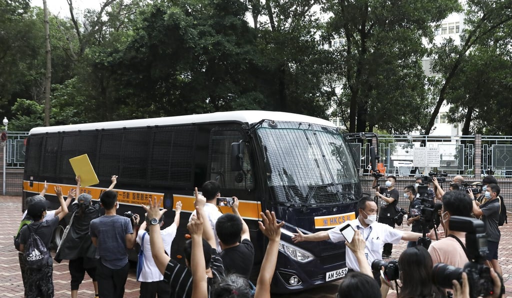 Activist Tam Tak-chi, was remanded in custody after his bail application was rejected on Tuesday. Photo: K. Y. Cheng Activist Tam Tak-chi, was remanded in custody after his bail application was rejected on Tuesday. Photo: K. Y. Cheng