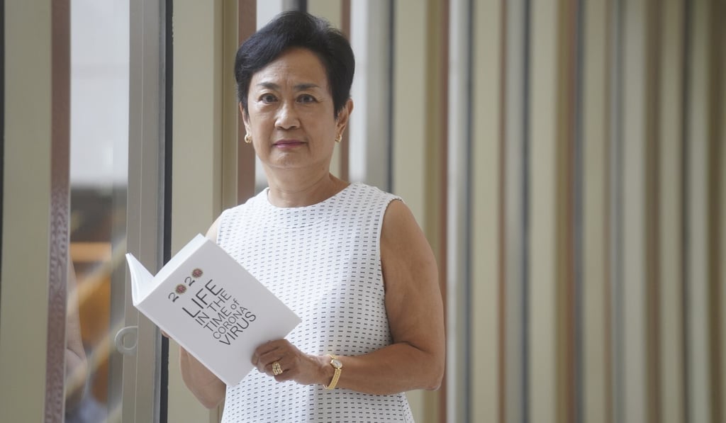 Christine Mar will self-publish a booklet on the Covid-19 pandemic. Photo: Winson Wong