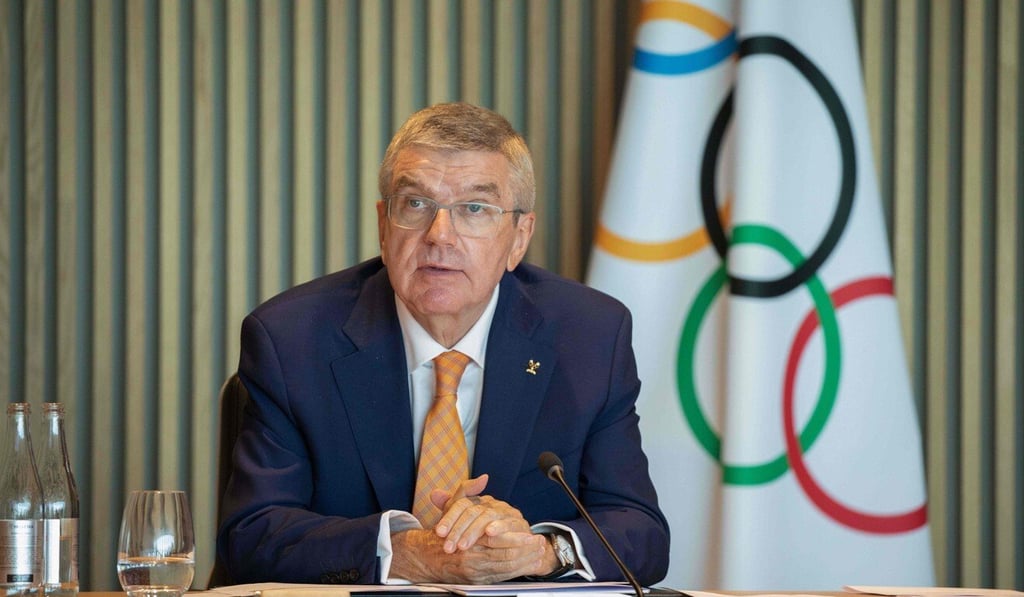 IOC president Thomas Bach would not comment directly on Xinjiang. Photo: AFP IOC president Thomas Bach would not comment directly on Xinjiang. Photo: AFP