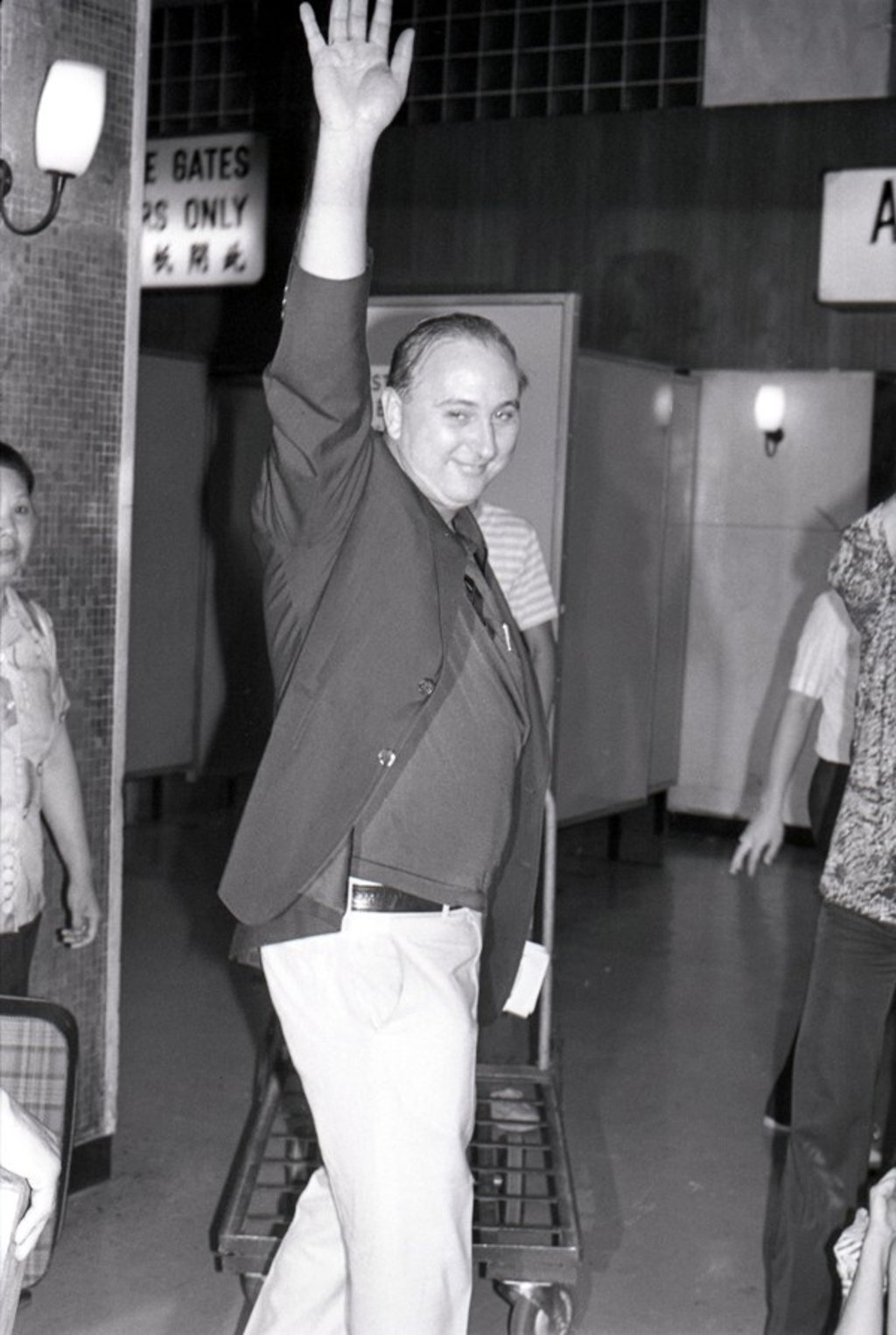 Ian Petrie, owner of the Rangers team, leaves Hong Kong after his team were relegated to the junior league. Photo: SCMP Ian Petrie, owner of the Rangers team, leaves Hong Kong after his team were relegated to the junior league. Photo: SCMP
