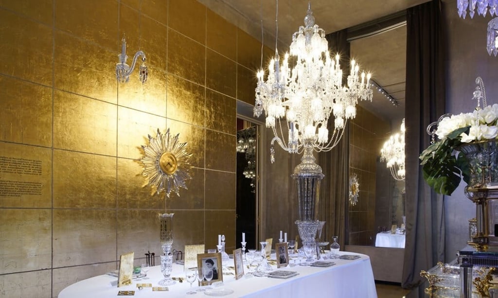 Baccarat chandelier and tableware. Photo: SCMP Handout Baccarat chandelier and tableware. Photo: SCMP Handout