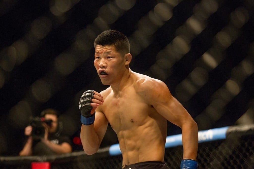 Li “The Leech” Jingliang at UFC 221 in Perth, Australia. Photo” handout Li “The Leech” Jingliang at UFC 221 in Perth, Australia. Photo” handout
