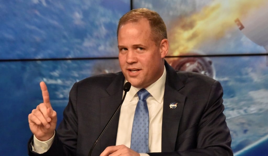 Nasa Administrator Jim Bridenstine pictured at the Kennedy Space Centre in Cape Canaveral, Florida in January. Photo: Reuters
