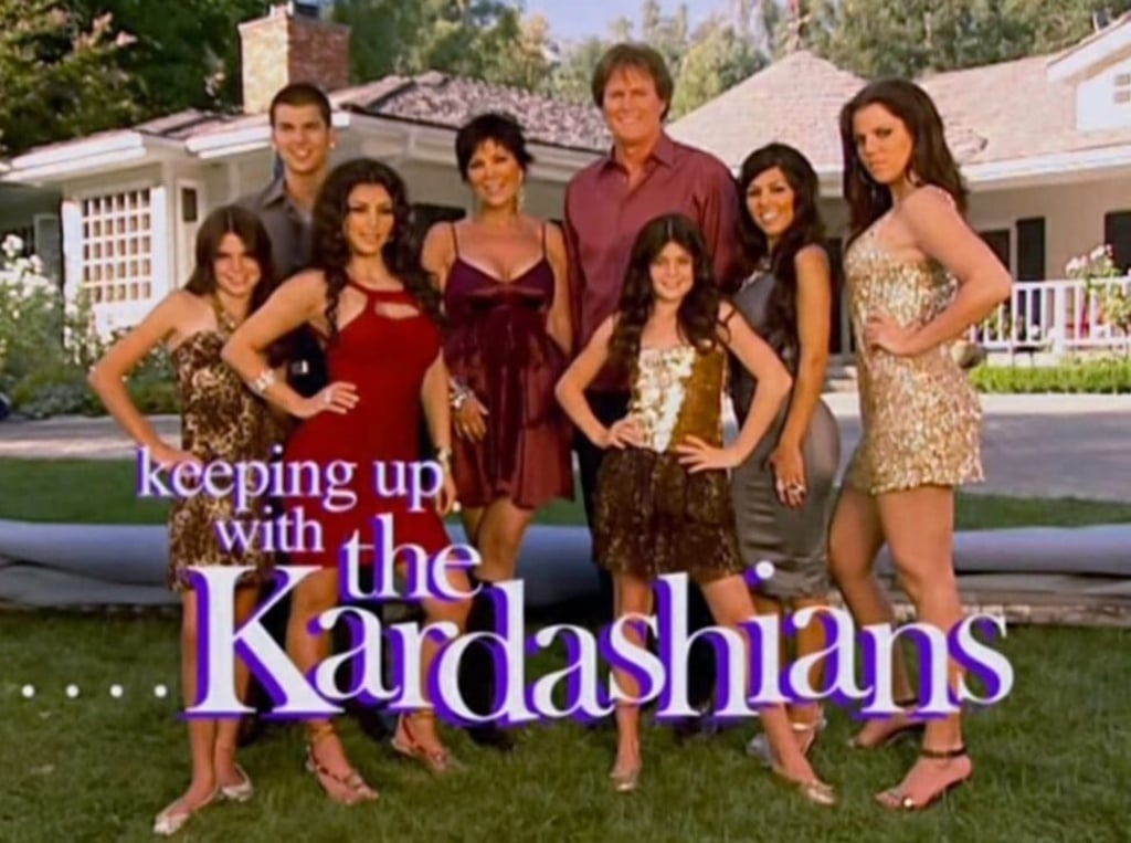 Where it all began: the first series of Keeping up with the Kardashians. Photo: Handout