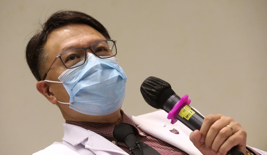 Many companies are competing intensely to develop a Covid-19 vaccine, says Professor David Hui. Photo: K.Y. Cheng