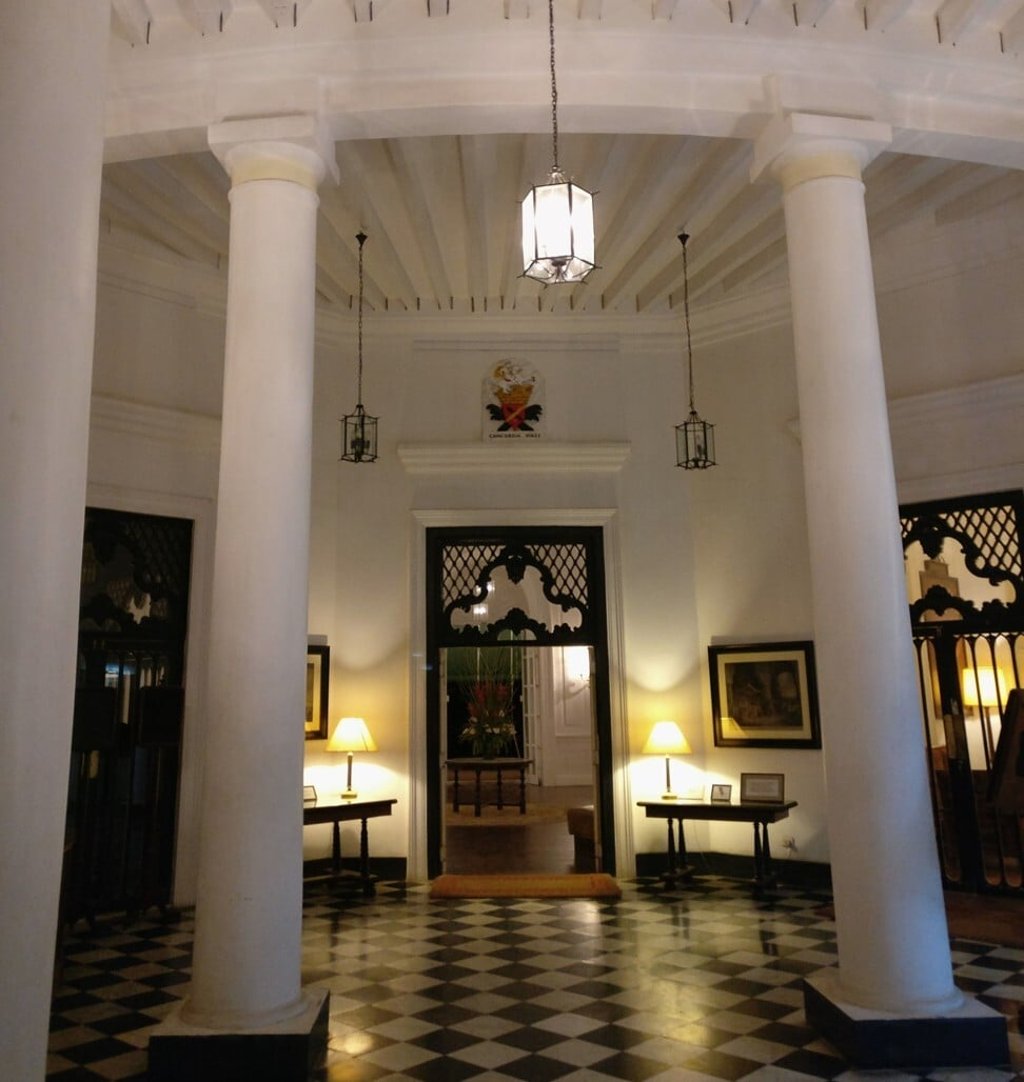 The foyer of the Madras Club, one of India’s oldest colonial-era clubs. Photo: Kalpana Sunder
